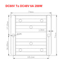 WaterProof 60V to 48V 6A 288W Step Down DC/DC Power Converter Regulator-7
