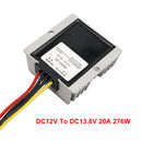 Waterproof DC/DC Converter Regulator 12V Step Up to 13.8V 20A 276W-13