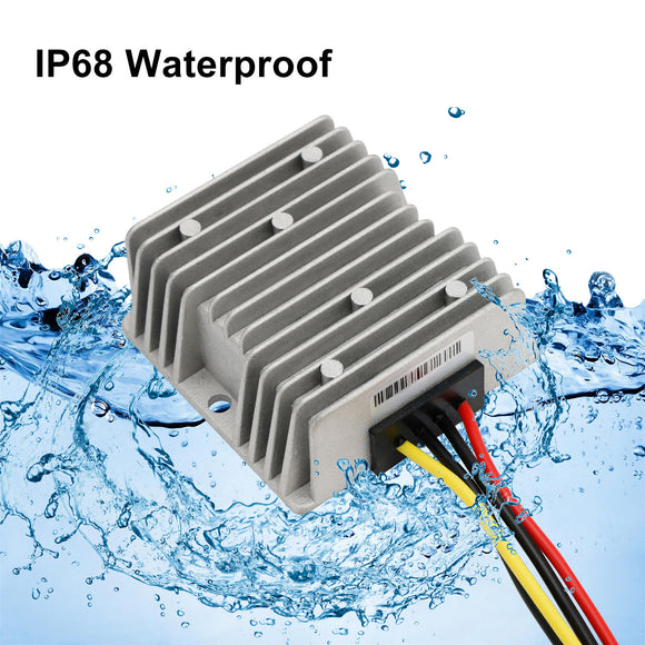 DC-DC 12V/24V-32V 8A 256W Step Up Car Power Supply Converter Regulator Waterproof