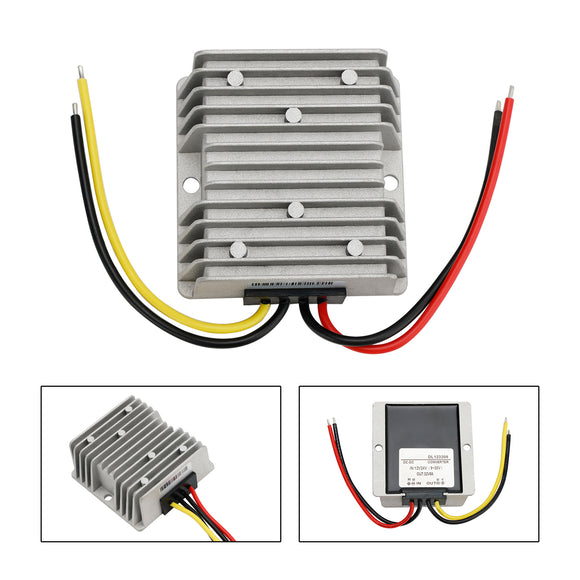 DC-DC 12V/24V-32V 8A 256W Step Up Car Power Supply Converter Regulator Waterproof