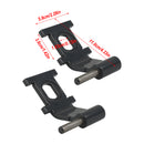 2PCS 7193725 Cab Door Hinge Compatible With Bobcat S630 S650 S740 T650 T740-2