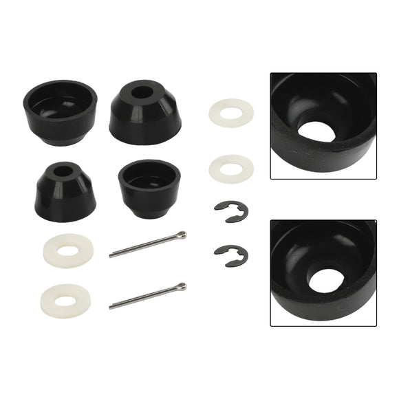 Kubota BX GR Inner/Outer Tie Rod Poly Boots Upgrade Kit