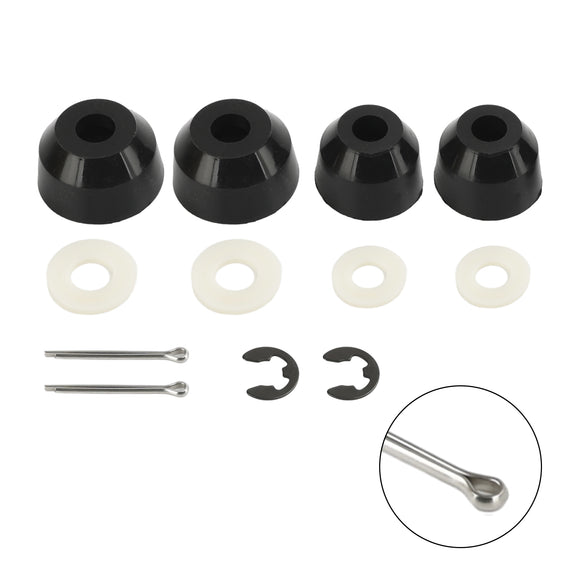 Kubota BX GR Inner/Outer Tie Rod Poly Boots Upgrade Kit