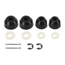 Kubota BX GR Inner/Outer Tie Rod Poly Boots Upgrade Kit-1