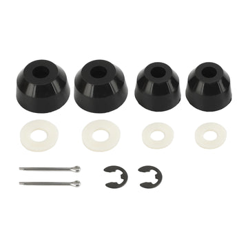 Kubota BX GR Inner/Outer Tie Rod Poly Boots Upgrade Kit