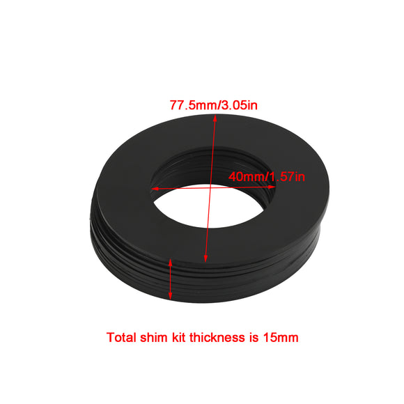 Cat Kubota Deere Komatsu Excavator And Skid Steer Bucket Pin Shim Kit 40mm