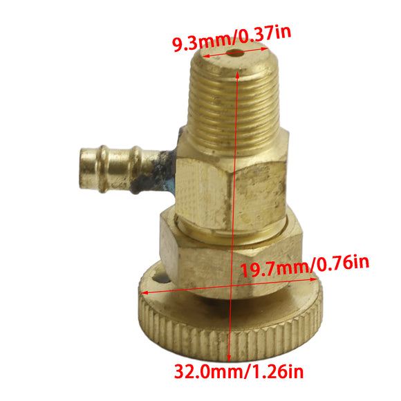 Bobcat 753 773 S175 S185 T180 T190 Fuel Bleeder Valve 6598102