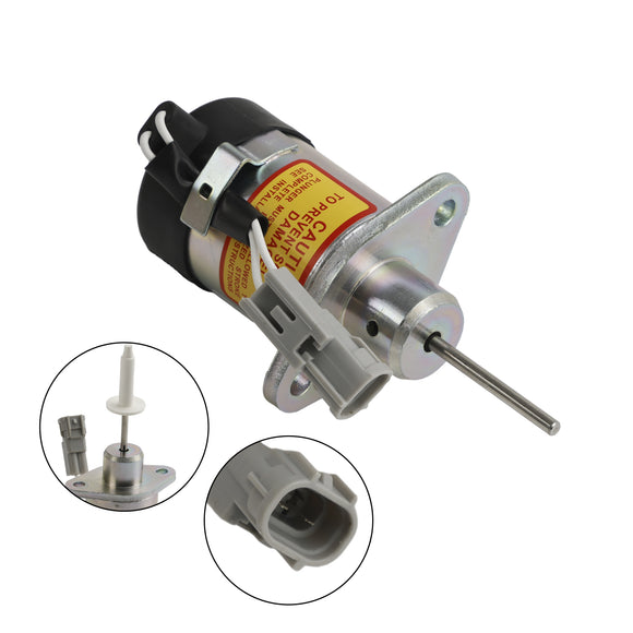 Kubota Actuator Solenoid D1503 V2203 Fuel Shutoff Stop Solenoid PS45CZ250
