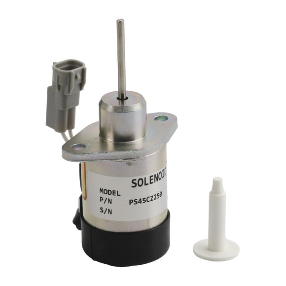 Kubota Actuator Solenoid D1503 V2203 Fuel Shutoff Stop Solenoid PS45CZ250