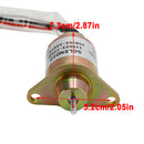 Fuel Shut Off Solenoid Valve Fits For Yanmar 1503ES-12S5SUC5S 119653-77950-7