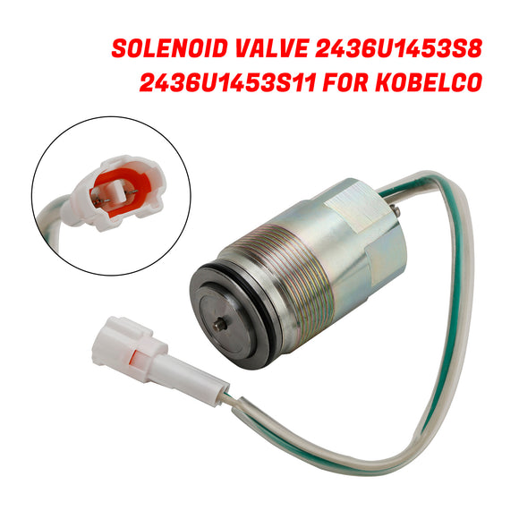 Solenoid Valve 2436U1453S8 2436U1453S11 G For Kobelco K3V112 SK160LC SK200