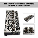 New InchCompleteInch Cylinder Head Fits For Kubota V2403 Engine With Valves-3