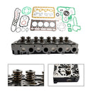 For Kubota V2403 Engine Cylinder Head Assy + Rebuild Overhaul Gasket Kit-5