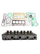 For Kubota V2403 Engine Cylinder Head Assy + Rebuild Overhaul Gasket Kit-13