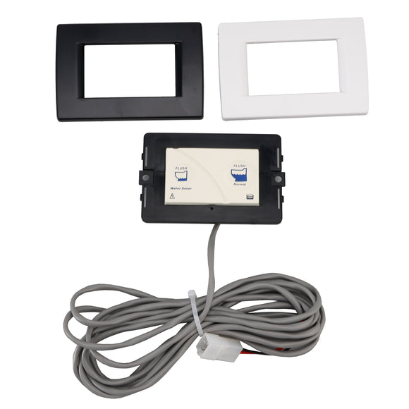 36387 Wall Switch for the Tecma RV Toilet Silence Plus- 2 Button Wall Switch