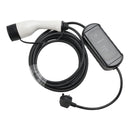 Type 2 Portable EV Charger 8 Metre Cable UK 3 Pin Plug 10A-11