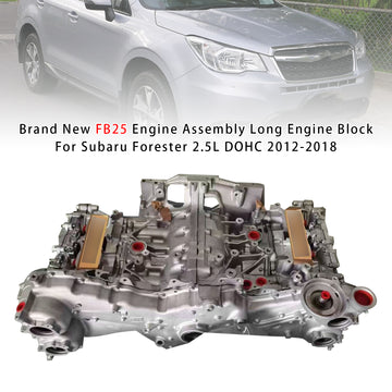 FB25 Engine Assembly Long Engine Block For Subaru Forester 2.5L DOHC 2012-2018