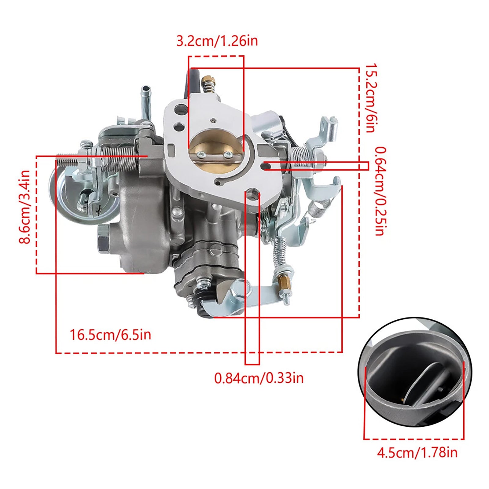 Carburetor Carb 13200-80322 13200-80321 For SUZUKI SJ410 - 0