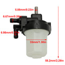 Mercury 20HP 25HP 35HP 45HP 50HP 60HP Fuel Filter 87946A13 87946A15 Generic-2