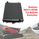 RD411-42300 Radiator For Kubota KX121-3S KX161-3 U50-3 U45-3ST U45-3 Excavator-13