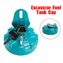 2444R1047 2246U260F1 Fuel Cap With 2 Keys For Kobelco SK200 SK100 SK300 SK120-2