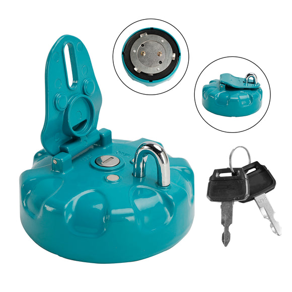 2444R1047 2246U260F1 Fuel Cap With 2 Keys For Kobelco SK200 SK100 SK300 SK120