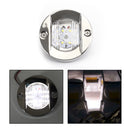 12V 316 EDELSTAHL MARINE BLAU UNTERWASSERLICHT BOOT 6 LED 2.2W HOHE LEISTUNG HELL-3