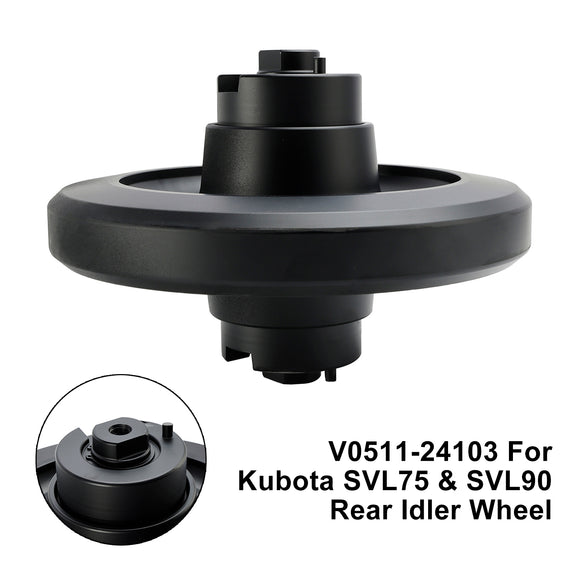 V0511-24103 Rear Idler Wheel For Kubota SVL75 SVL75-2 SVL90 SVL90-2 SVL95-2
