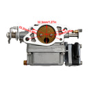 Yamaha outboard 2 stroke 20HP 25HP Lower Carburetor Carb 6L2-14302-00 Generic-3