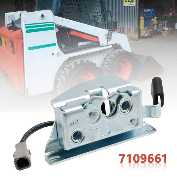 7109661 Front Door Latch With Sensor Compatible With Bobcat S175 S650 T250 T650