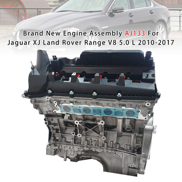 Jaguar XJ Land Rover Range V8 5.0 L 2010-2017 Engine Assembly AJ133 - 0