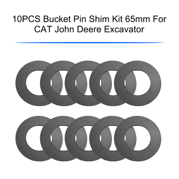 Bucket Pin Shim Kit 65mm For Cat Deere 130G Kobelco Hitachi Case Excavator