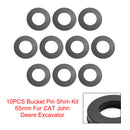 Bucket Pin Shim Kit 65mm For Cat Deere 130G Kobelco Hitachi Case Excavator-5