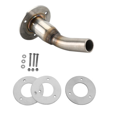 Webasto Heater 24Mm Exhaust Outlet + Backing Plate & Fixings For Eberspacher