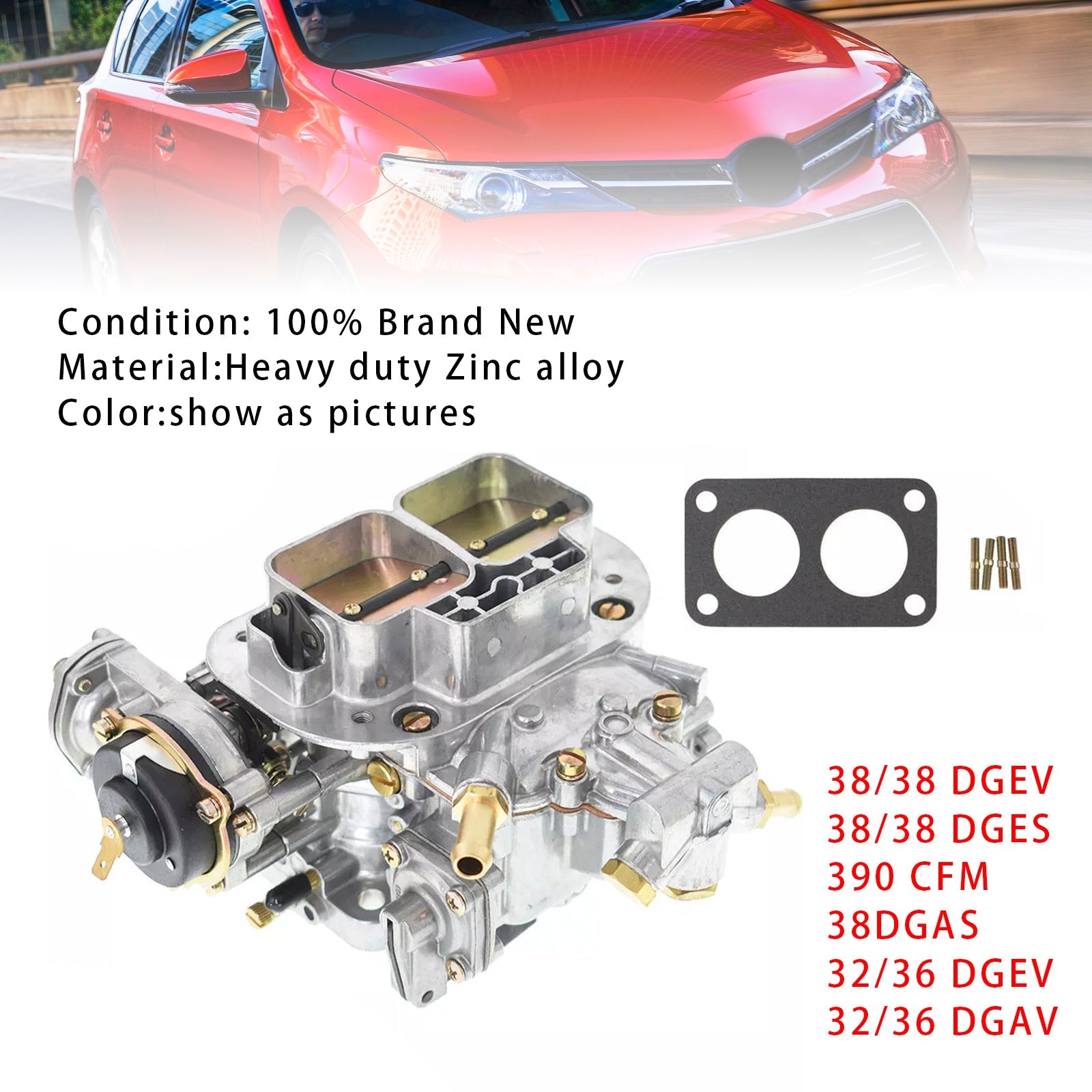 Renault Carburetor 38x38 19830.202 CG419391LD Generic - 0