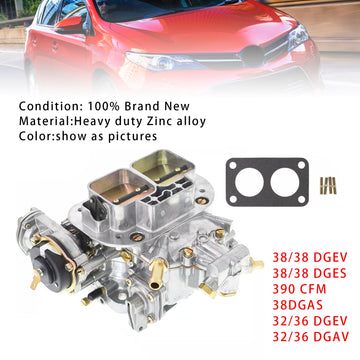 Daewoo Carburetor 38x38 19830.202 CG419391LD Generic - 0