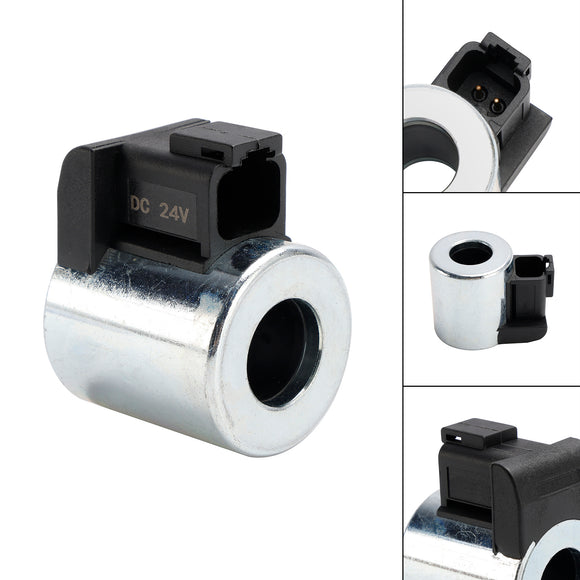 3036401 Solenoid Valve Coil Fits For Excavator Parts 24V DC