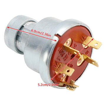 163-2659 3E-0156 Start Ignition Switch W/Key For Caterpillar 416B TH63 - 0