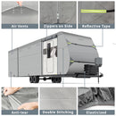 RV Cover 27'-30' Waterproof All Weather Trailer Motorhome Durable Extra Thick with Adhesive Repair Patches-8