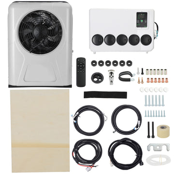 12V 12000 BTU Truck RV Air Conditioner Fits Semi Trucks, Buses, and Caravans