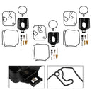 1989-2009 Yamaha 2-Takt Außenbordmotoren 40 PS 3X Vergaser Reparatursatz 6H4-W0093-02 6H4-W0093-03 Generisch-3