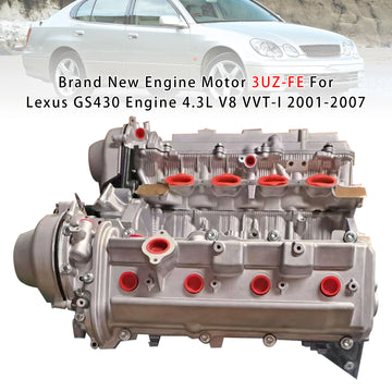 2001-2007 Lexus GS430 Engine 4.3L V8 VVT-I Brand New Engine Motor 3UZ-FE Generic - 0