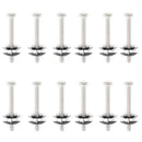 Set of 12 RV Ladder Repair Kit nuts Stainless Bunk Motorhome Parts Camper Trailer Coach-9