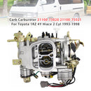 Carb Carburetor 21100-75020 21100-75021 For Toyota 1RZ 4Y Hiace 2 Cyl 1993-1998-1