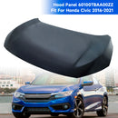Honda 2016-2021 Civic Primed Hood Front Panel Coupe Sedan 60100TBAA00ZZ HO1230182-5