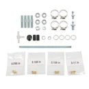 Edelbrock 1405 4-Zylinder-Vergaser Performer Manueller Choke 600 CFM mit Dichtung-8