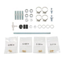 1405 4 Barrel Carburetor Performer Manual Choke 600 CFM w/ Gasket-14