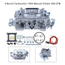4 Barrel Carburetor 1404 Manual Choke 500 CFM For 1404-500-3