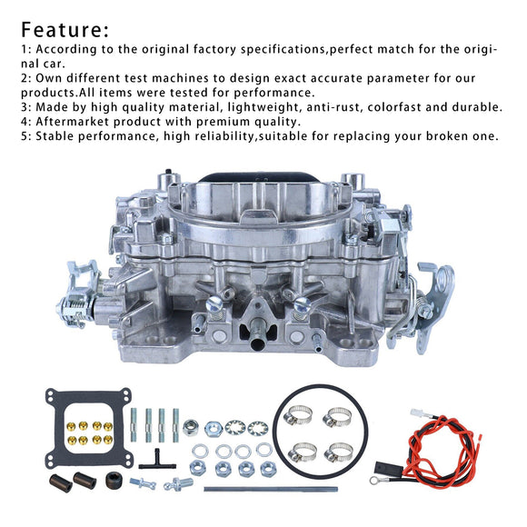 4 Barrel Carburetor 1404 Manual Choke 500 CFM For 1404-500