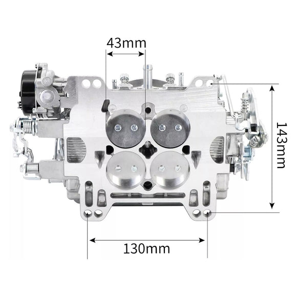 4-fach Vergaser 1411 Performer 750 CFM E-Choke